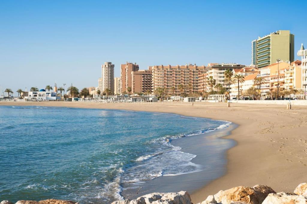 Ferienwohnung Lux 2 Kmr App Stella Blanca Met Zwembaden Airco En Zeezicht Fuengirola Exterior foto