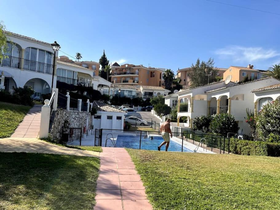 Ferienwohnung Lux 2 Kmr App Stella Blanca Met Zwembaden Airco En Zeezicht Fuengirola Exterior foto