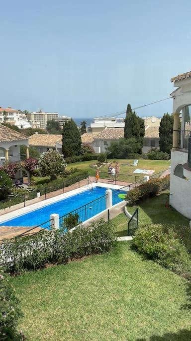 Ferienwohnung Lux 2 Kmr App Stella Blanca Met Zwembaden Airco En Zeezicht Fuengirola Exterior foto