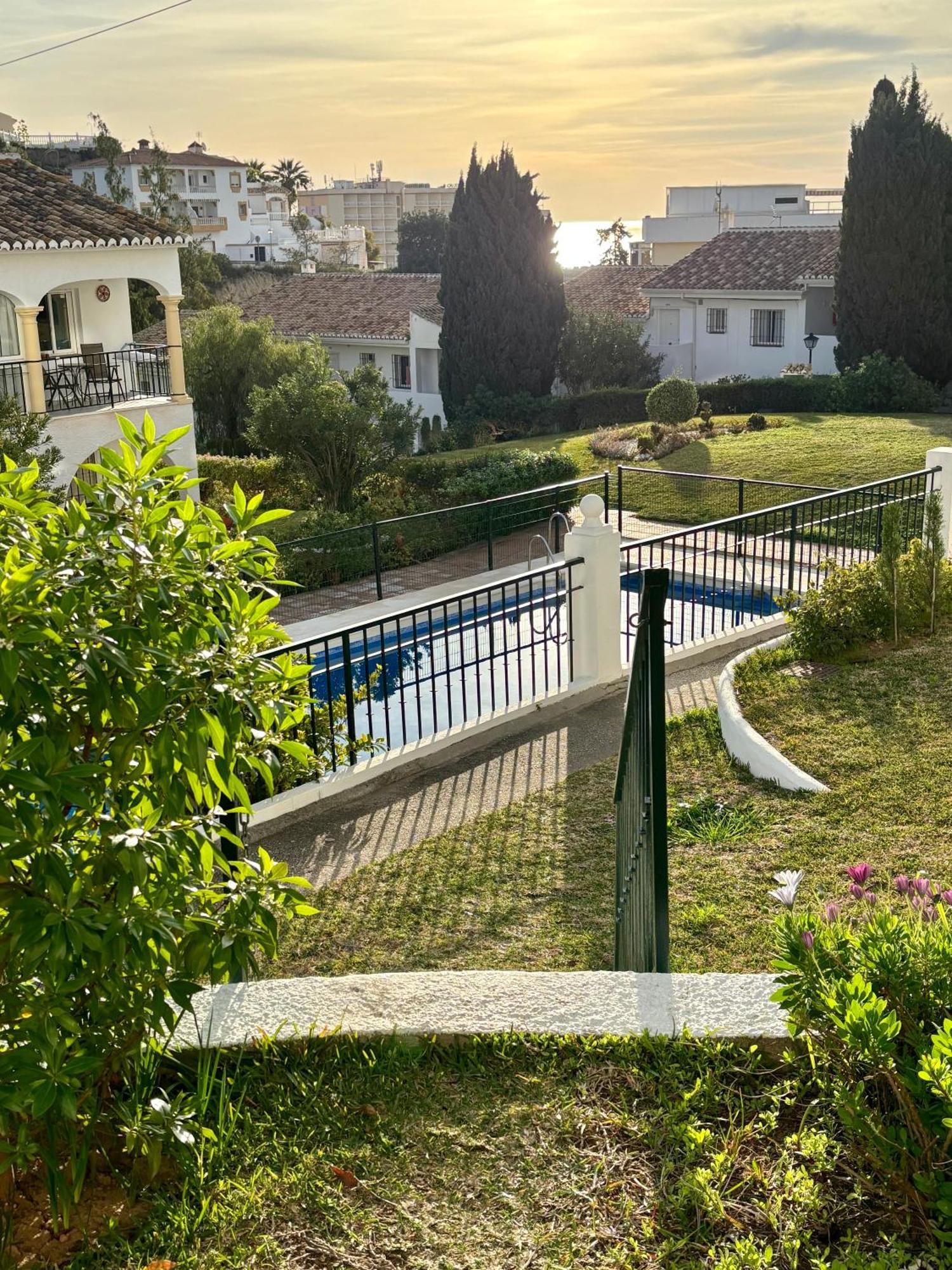 Ferienwohnung Lux 2 Kmr App Stella Blanca Met Zwembaden Airco En Zeezicht Fuengirola Exterior foto