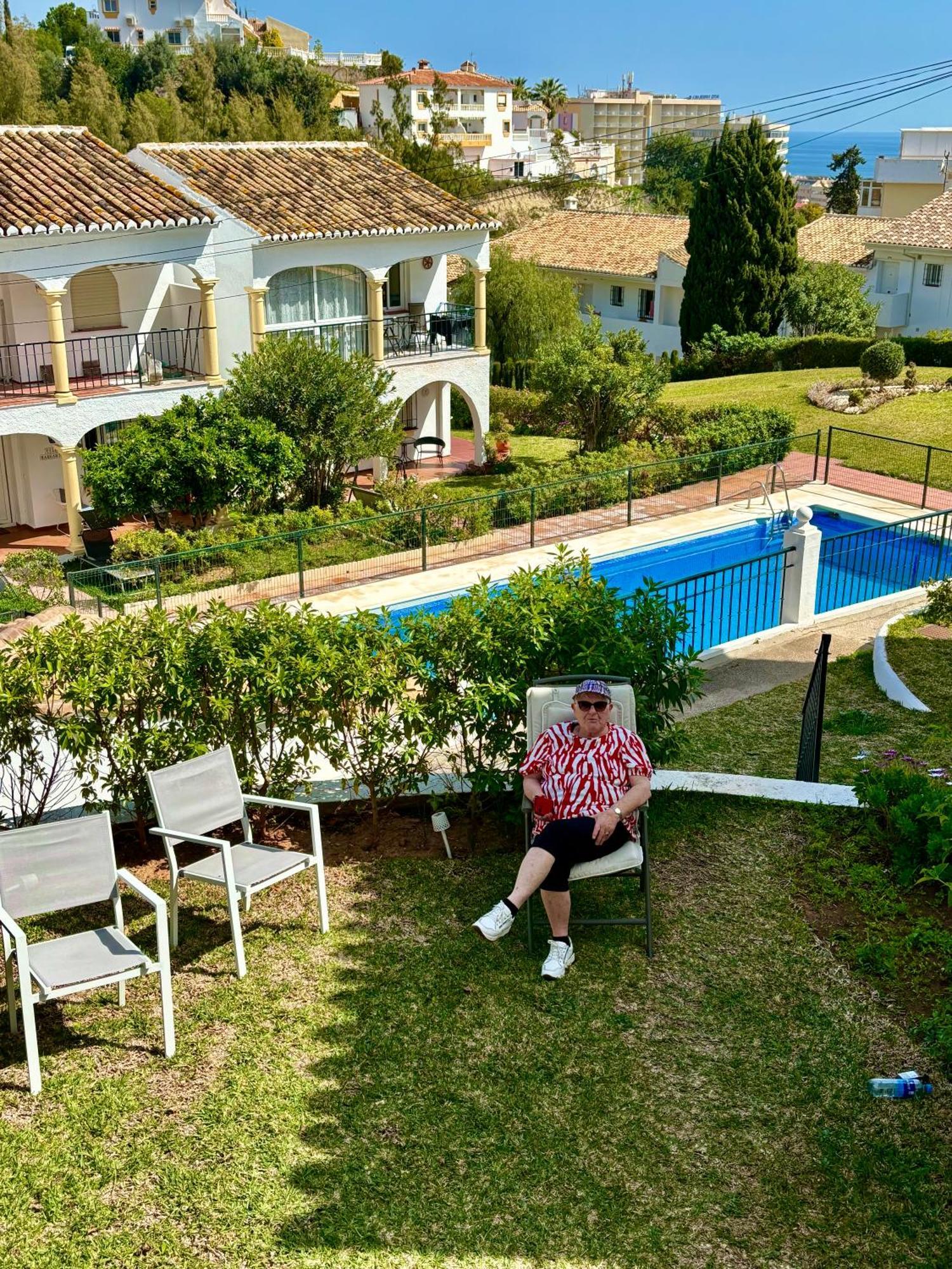 Ferienwohnung Lux 2 Kmr App Stella Blanca Met Zwembaden Airco En Zeezicht Fuengirola Exterior foto